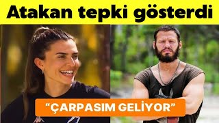 SURVİVOR AVATAR ATAKAN MERVE AYDINA quotÇARPASIM GELİYORquot DEDİ [upl. by Eerdna]