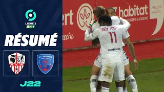 AC AJACCIO  US CONCARNEAU 1  0  Résumé  ACA  USC  20232024 [upl. by Llenyl]