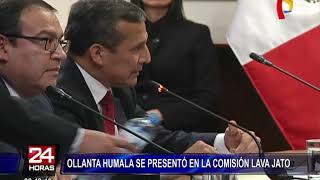 Comisión Lava Jato Humala tuvo serio cruce de palabras con congresistas [upl. by Floridia]