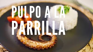 Receta de Pulpo a la Parrilla [upl. by Jenica]