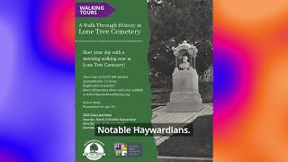 Lone Tree Cemetery Tours [upl. by Ennirok311]