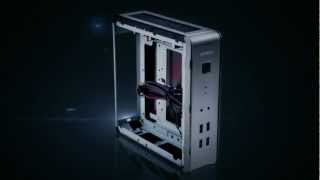 Antec ISK 110 VESA MiniITX Case trailer [upl. by Etteiluj471]