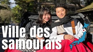 【VLOG  TOUR DU JAPON】BALADE EN POUSSEPOUSSE DANS LA VILLE DES SAMOURAIS  KAKUNODATE [upl. by Sirronal]