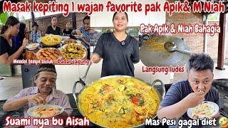 MASAK KEPITING KUAH PEDAS 1 WAJAN FAVORITE P APIK amp M NIAH‼️Resep Mendol tempe busuk amp dadar jagung [upl. by Eneladgam906]