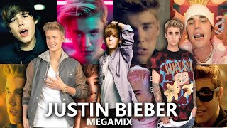 Justin Bieber The Eras Megamix 2023  50 Justin Bieber songs [upl. by Galvin]