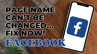 Facebook Your Page Name Cant Be Changed [upl. by Renie]