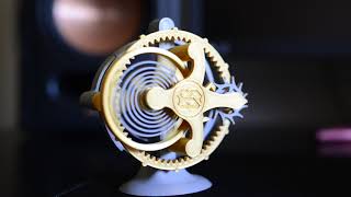 3D Printed tourbillon [upl. by Leirud821]