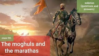 The moghuls and the marathas  questions and answers solutions kseeb notes education guru [upl. by Bartholomeus750]