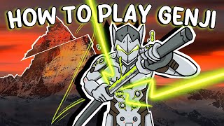 HOW TO PLAY GENJI IN OVERWATCH 2 [upl. by Alemahs]