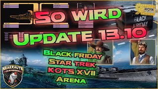 So wird Update 1310 🛠️ Blackfriday Star Trek amp mehr in World of Warships ⚓ [upl. by Criswell]