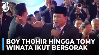 Prabowo Bernyanyi di Pertemuan Pebisnis Indonesia  China Reaksi Boy Thohir Paling Seru [upl. by Sorkin]