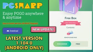 PGSharp NewUpdate Latest Version 11040 Android Only Features  PGSharp New Features [upl. by Irolam]