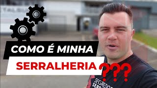 Como é a Serralheria do Segredo do Serralheiro [upl. by Earesed]