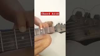 Chord A11G guitar [upl. by Ialda]