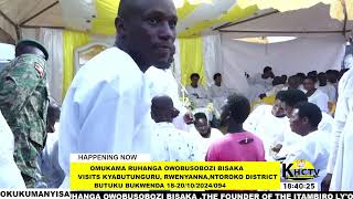 OMUKAMA RUHANGA OWOBUSOBOZI BISAKA VISITS KYABUKUNGURUKENYANNA BUTUKU BUKWENDA [upl. by Adnolat835]