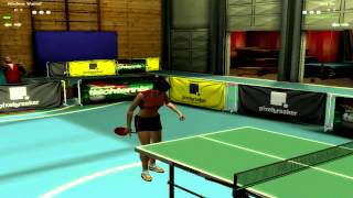 Tischtennis Simulator 3D HD gameplay [upl. by Karas]