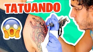 TATUANDO POR PRIMERA VEZ DESPUÉS DE MUCHO TIEMPO  HaroldArtist [upl. by Perkoff]