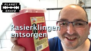 Rasierklingen sicher entsorgen Tutorial Anleitung Deutsch HD [upl. by Legnaros]