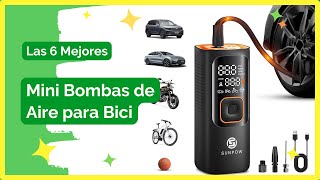 🚴‍♂️⚙️ 6 Mejores Mini Bombas aire BICICLETAS Amazon ✅【CALIDADPRECIO2024】Compresor Inflador RUEDAS [upl. by Lore]