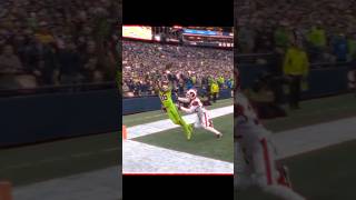 Crazy toe drag by Tyler Lockett vs Rams trending trend edit nfl americanfootball [upl. by Fahy]