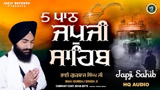 New Path 2024 Japji Sahib  5 Path  Bhai Gurbaj Singh Ji  Japji Records  nitnemsahibfullpath [upl. by Rehpinej31]