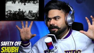 REACTION ON  Shubh  Safety Off Official Music Video [upl. by Atirec]