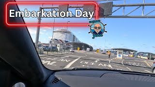 Embarkation Day  Ocean Terminal at Southampton [upl. by Ailedamla868]