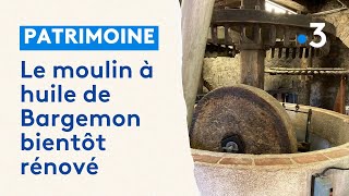 Le moulin de Bargemon 83 sélectionné par le Loto du Patrimoine pour être rénové [upl. by Yrovi]