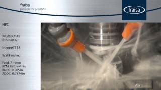 Inconel 718 Dynamic Milling [upl. by Cheri]