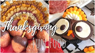 Fun Thanksgiving Food Ideas for Kids  Thanksgiving Treats with Southern Wife Everyday Life [upl. by Ethan]