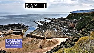 Berwickshire Coastal Path Day 1  Cockburnspath to St Abbs [upl. by Monafo]