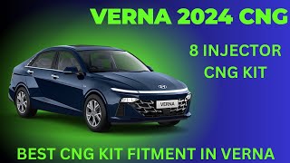 VERNA CNG PE CHATI HE PETROL JESI  BEST FITMENT IN VERNA 2024 [upl. by Anayt]