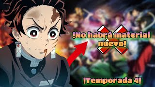 🔥CONFIRMAN CUANTOS CAPITULOS TENDRÁ KIMETSU NO YAIBA TEMPORADA 4🔥 FECHA FILTRACIÓN Y MÁS [upl. by Ylrac]