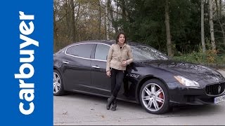 Maserati Quattroporte indepth review  Carbuyer [upl. by Adriell]