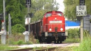 Trainspotting in Stralsund Rügendamm und Hafen [upl. by Gwyn392]