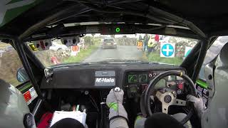 John Warren amp Ruthann OConnor Stage 8 Galway International Rally 2024 [upl. by Virg]