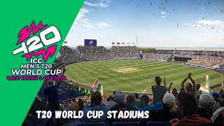 ICC T20 World Cup Stadiums 2024  America amp West Indies [upl. by Rma]