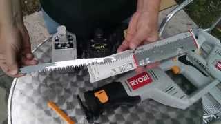 Ryobi ORS1801 Reciprocating Garden Saw Review [upl. by Sawyer659]