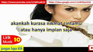 Krisdayanti  Penantian LIRIK  OFFICIAL LYRIC VIDEO LIRIKMUSIK10 [upl. by Lamee]