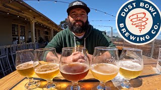 Brewery Flight Review  Dust Bowl Brewery Monterey CA craftbeer review vlog [upl. by Skeie]