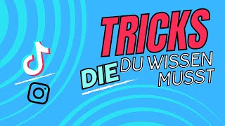 Instagram  TikTok Tipps 3 Hacks für mehr Reichweite [upl. by Cheadle196]