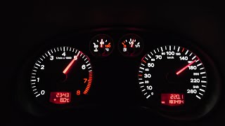 Audi A3 8P 16 FSI on the Autobahn [upl. by Noirad]