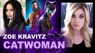 Zoe Kravitz cast as Catwoman  The Batman 2021 [upl. by Ellimaj805]