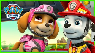 Ponad 1 godzina akcji ratunkowych Skye i Marshalla  Psi Patrol PAW Patrol po polsku [upl. by Eniamsaj]