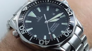 Omega Seamaster 300M Quartz Ref 22645000 Watch Review [upl. by Topper]