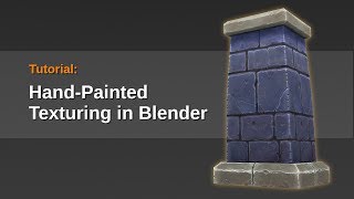 Tutorial  Hand Painted Textures in Blender [upl. by Thais]