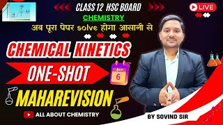 Chemical Kinetics One Shot Class 12th PYQs  HSC  Sovind Sir  All about Chemistry aacarmy [upl. by Ellak356]