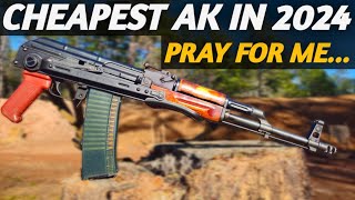 Shooting the CHEAPEST AK available in 2024 Pioneer Arms 556 sporter underfolder [upl. by Meeki]