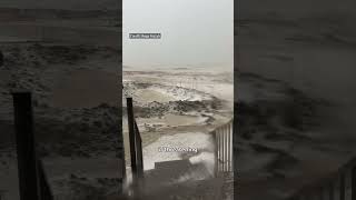 Calgary and southern Alberta hit by hail [upl. by Eirased]