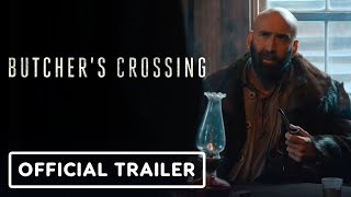 Butchers Crossing  Official Trailer 2023 Nicolas Cage Fred Hechinger [upl. by Arihsan]